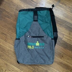 Ironman Triathlon Waco TX Texas 70.3 Slingback Drawstring Backpack